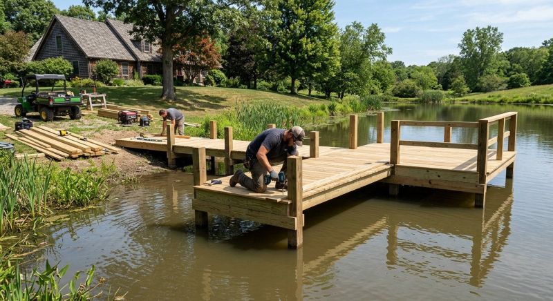 Boat Dock Construction in Olathe, KS