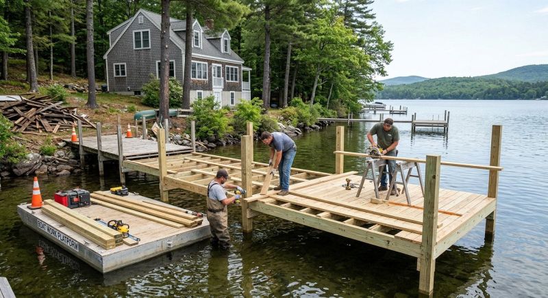 Boat Dock Installation in Kansas City, KS