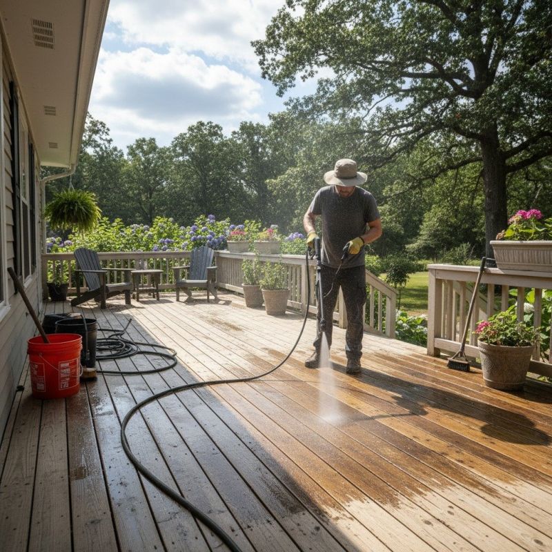 Wood Deck Repair
